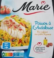Mängden socker i Poisson à l'andalouse riz safrané et courgettes grillées