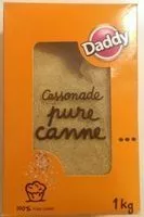 Mängden socker i Cassonade Pure Canne Daddy