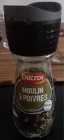 Mängden socker i Moulin 3 poivres