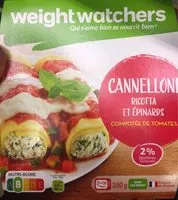 Mängden socker i Cannelloni ricotta et epinards