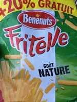Mängden socker i Bénénuts Fritelle goût nature 2 x 80 g + 20% offert