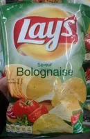 Mängden socker i Chips de pommes de terre goût Bolognaise