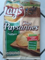 Mängden socker i Chips paysannes nature