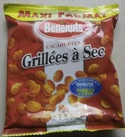 Bénénuts Cacahuètes grillées à sec maxi format