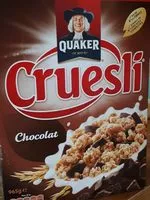 Mängden socker i Cruesli Chocolat