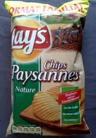 Mängden socker i Chips Paysannes nature
