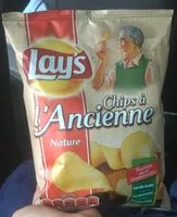 Mängden socker i Lay's Recette à l'ancienne nature