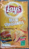 Mängden socker i Maxi Craquantes Saveur Cheeseburger