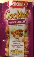 Mängden socker i Cocktail de Noix Nobles - Grillées et salées