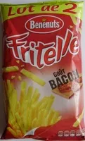 Mängden socker i Fritelle, Goût Bacon (Lot de 2)