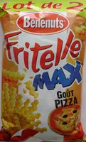Mängden socker i Fritelle Max, Goût Pizza (Lot de 2)