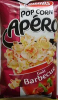 Mängden socker i Pop Corn Apéro, Goût Barbecue