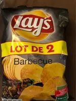 Mängden socker i Lay's saveur barbecue lot de 2 x 130 g