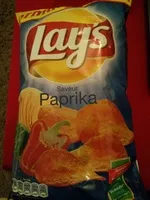 Mängden socker i Lay's saveur paprika format familial