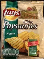 Mängden socker i Lay's Recette paysanne nature