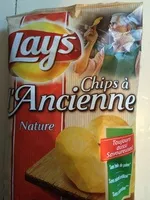 Mängden socker i Chips à l'ancienne Nature