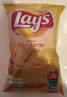 Mängden socker i Lay's saveur moutarde pickles