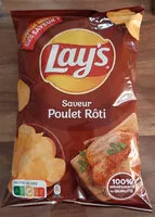 Mängden socker i Chips saveur poulet rôti
