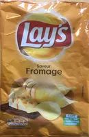 Mängden socker i Lay's saveur fromage