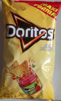 Mängden socker i Doritos Goût nature maxi format