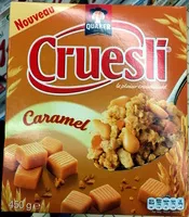 Mängden socker i Cruesli Caramel