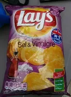 Mängden socker i Lay's saveur sel & vinaigre