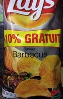 Mängden socker i Lay's saveur barbecue 240 g + 10% offert