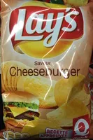 Mängden socker i Chips de pommes de terre saveur cheese max