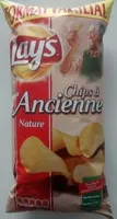 Mängden socker i Chips à l'ancienne nature format familial