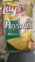 Mängden socker i Chips paysannes nature format familial