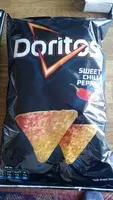 Mängden socker i doritos sweet chilli pepper