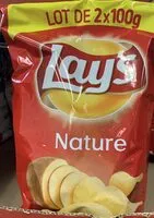 Mängden socker i Lay's nature lot de 2 x 100 g