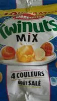 Mängden socker i Cacahuètes 4 couleurs goût salé Bénénuts