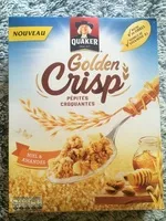 Mängden socker i Golden Crisp - Pépites Croquantes - Miel et amandes