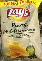 Mängden socker i Lay's Recette méditerranéenne nature format familial