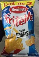 Mängden socker i Fritelle goût Emmental (lot de 2)