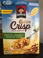 Mängden socker i Golden Crisp Noisettes, amandes et graines de courge