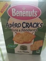 Mängden socker i Benenuts apero cracks fins & fondants pesto