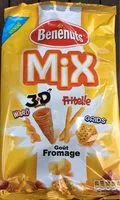 Mängden socker i Lay's MixUps goût fromage