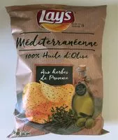 Mängden socker i Lay's Recette méditerranéenne aux herbes de Provence