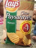 Mängden socker i Lay's Recette paysanne nature maxi format
