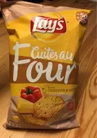Mängden socker i Lay's Cuites au four saveur cheddar & poivrons