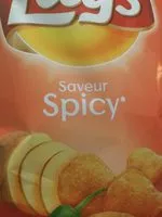 Mängden socker i Lay's saveur spicy format familial