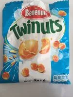 Mängden socker i Bénénuts Twinuts goût salé