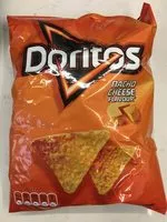 Mängden socker i Doritos Nacho cheese flavour