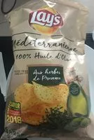 Mängden socker i chips 100% huile d'olive