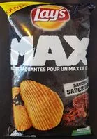 Mängden socker i Chips Max saveur sauce BBQ