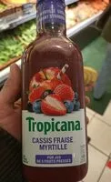 Mängden socker i Tropicana cassis fraise myrtille