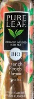Mängden socker i Pure Leaf Thé infusé glacé bio saveur pêche de Méditerranée 1 L