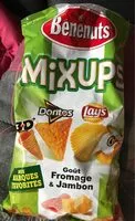 Mängden socker i Lay's MixUps goût jambon & fromage